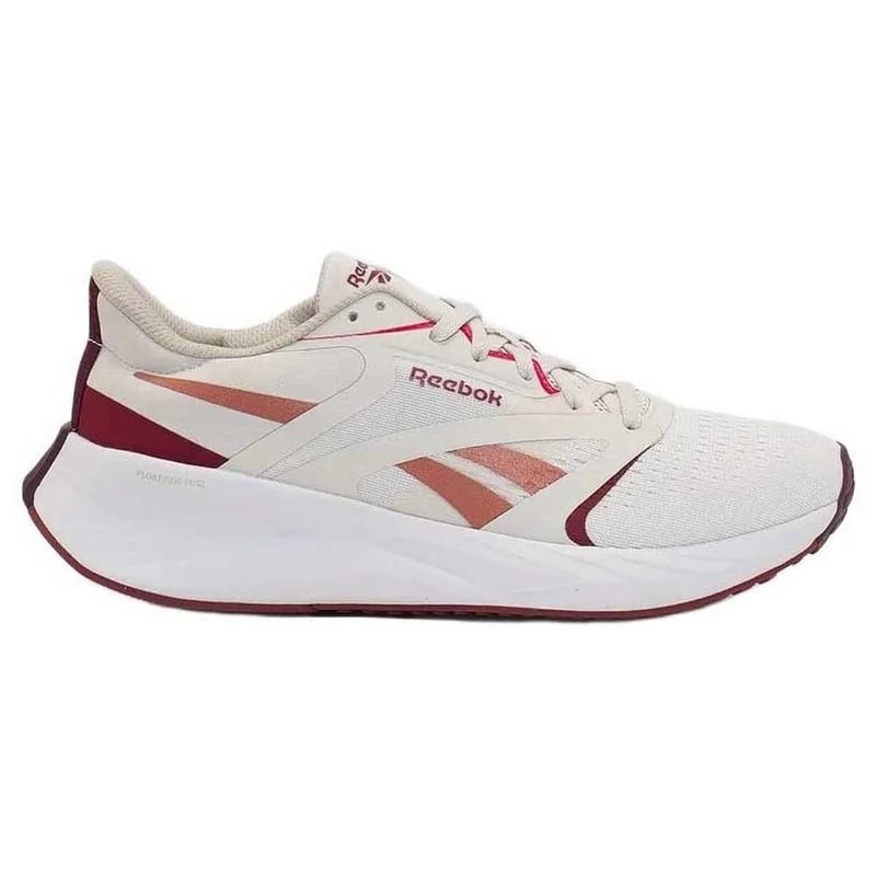 Reebok Women's Energy Tech Plus 2 Trainers, Luxe Grey/Retro Red/Black Cherry, 40.5 EU, Luxe Grey Retro Red Black Cherry, 8.5 UK