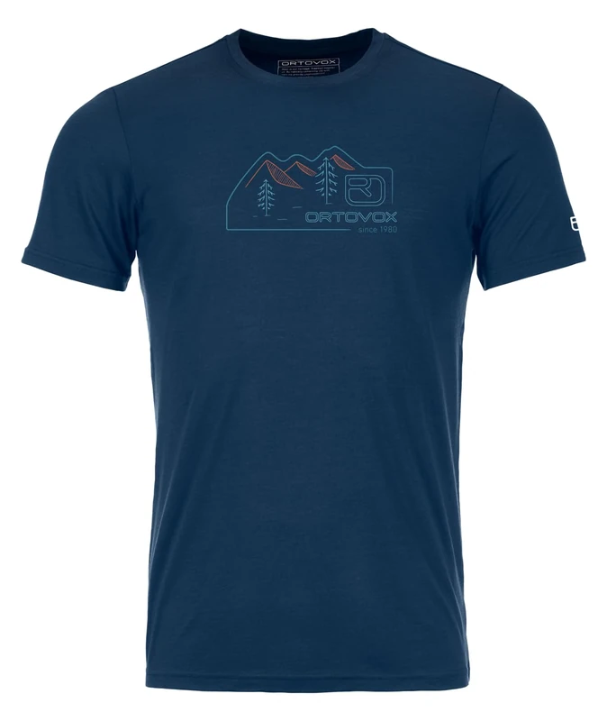 ORTOVOX 150 Cool Vintage Badge TS M Deep Ocean 60 Men
