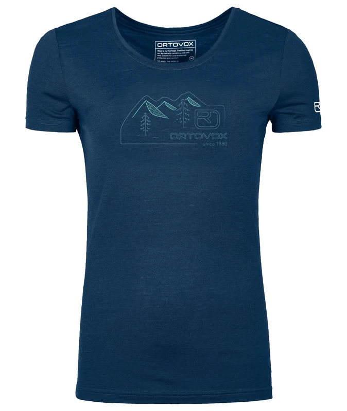 ORTOVOX 150 Cool Vintage Badge TS W T-Shirt Unisex Adult