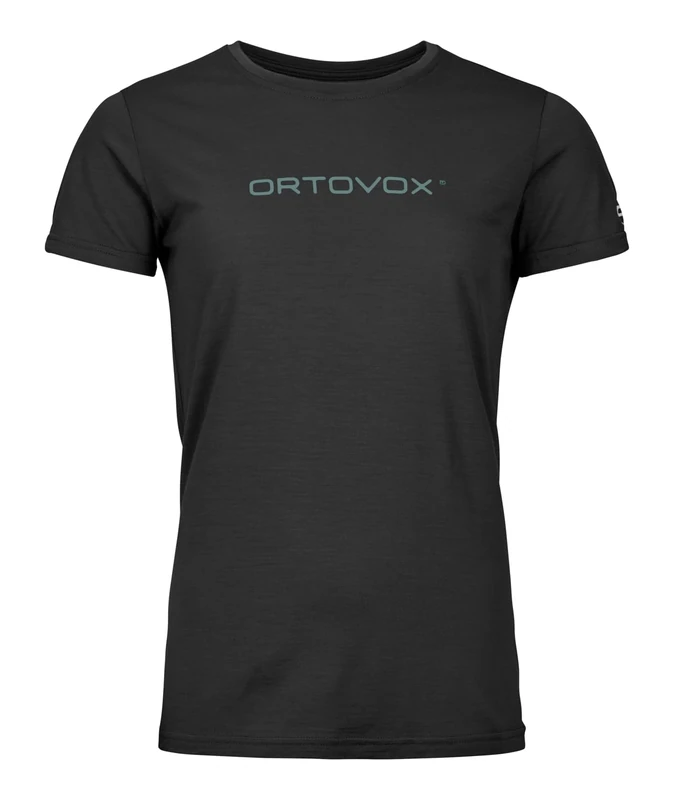 ORTOVOX Unisex 150 Cool Brand W Undershirt, Black Raven, L EU - Image 1