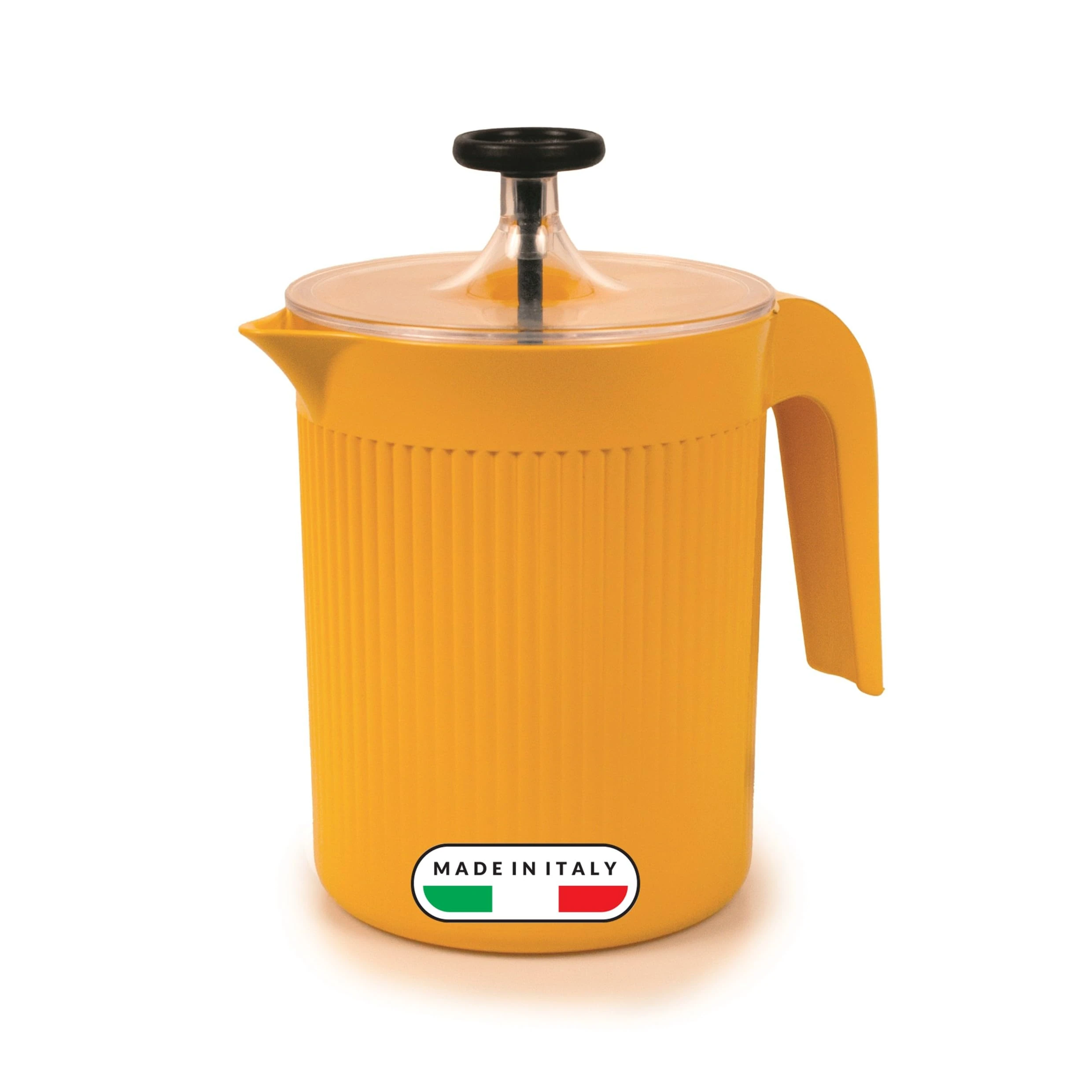 Snips, Cremix, Milk Frother, Manual Milk Frother for Cappuccino, Manual Milk Foam Maker, Cream Color, 0.50 L, 10 x 14.5 x 15.3 cm, Made in Italy