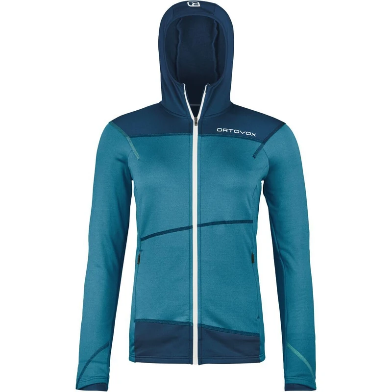 YPSILANTI FLEECE LIGHT HOODY W C: mountain blue - S: S