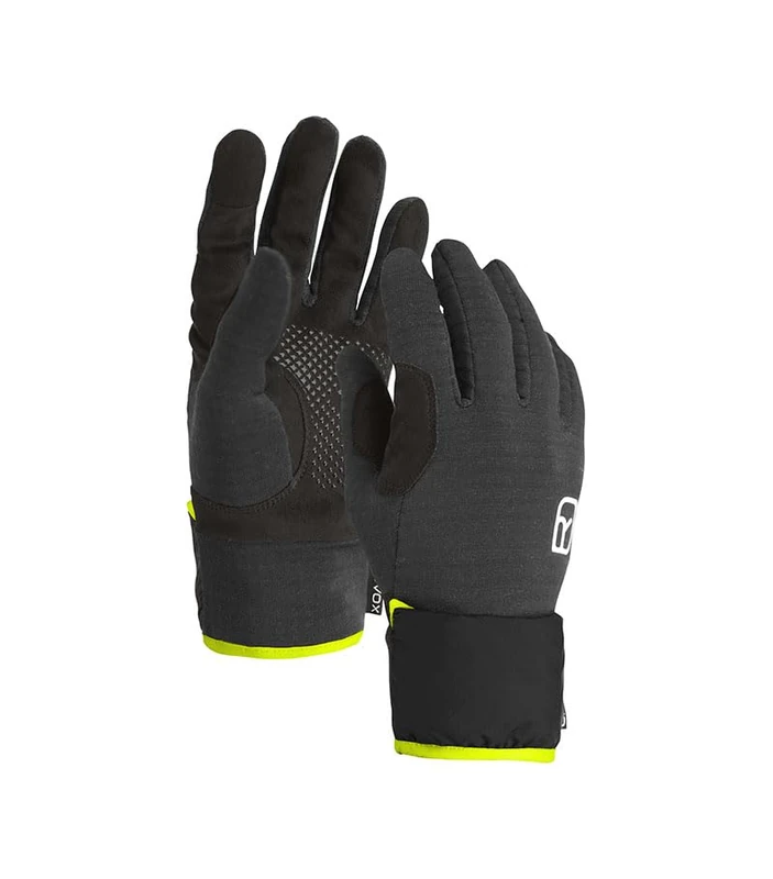YPSILANTI FLEECE GRID COVER GLOVE M - C: black raven- T: S