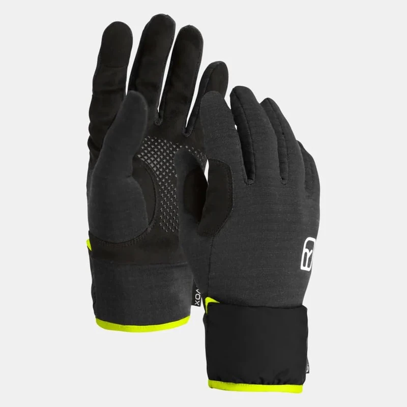 YPSILANTI FLEECE GRID COVER GLOVE M - C: black raven- T: M