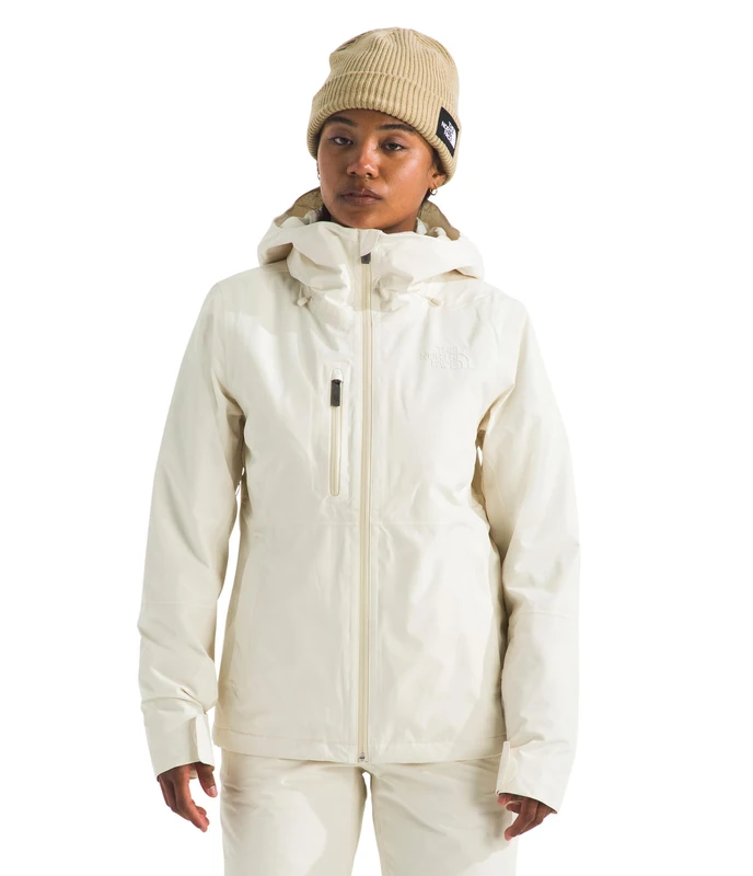 The North Face Women's Descendit Jacket, White Dune, L