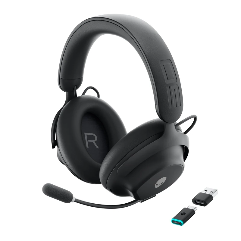 Alienware Pro Wireless Gaming Headset, Dark Side of the Moon