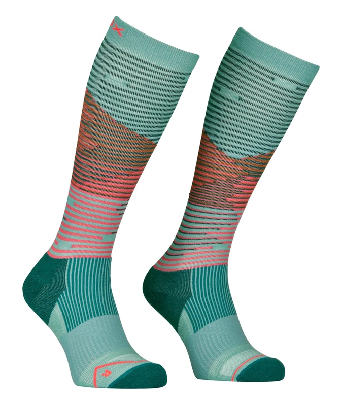 YPSILANTI ALL MOUNTAIN LONG SOCKS W - C: ice waterfall- T: 42-44 - Image 1