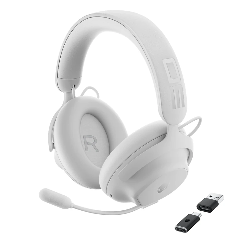 Alienware Pro Wireless Gaming Headset, Lunar Light
