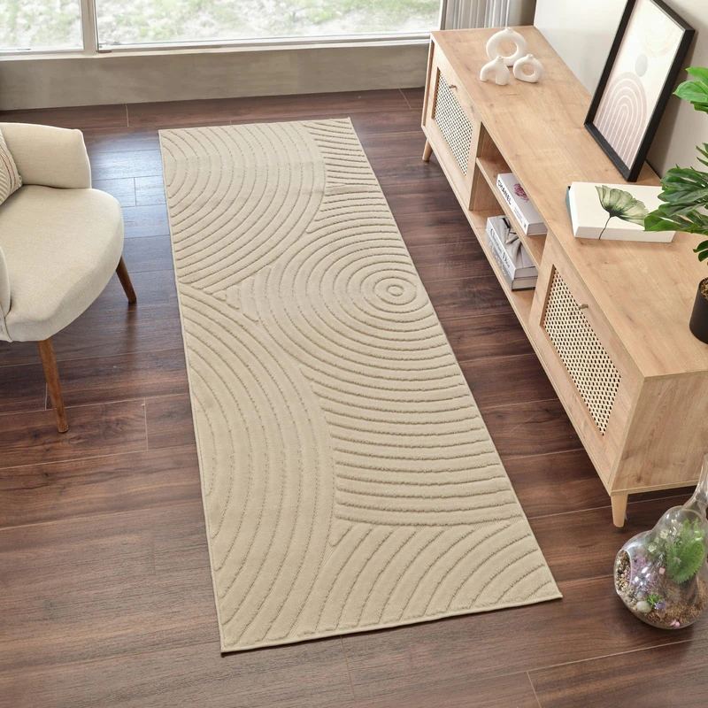 Livabliss Geometric Outdoor Rug - Indoor Outdoor Rug Runner, Denver 80x230 cm - Patio Rugs, Decking, Outdoor Carpet - Boho Colourful Garden Rugs, Patterned, UV Weather, Stain Durable