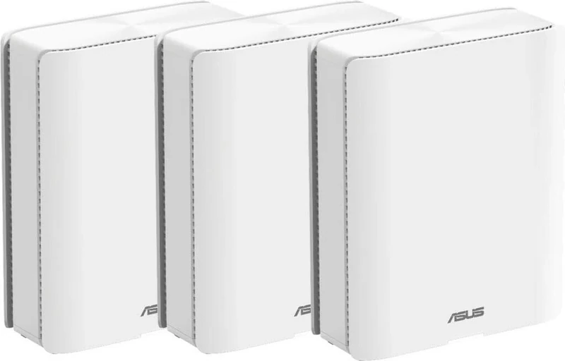 ASUS ZenWiFi BT10 Tri-band WiFi 7 Mesh, 18 Gbps, 8400 sq.ft (3pk), Dual 10G Ports, Security and Parental Controls, Smart Home Master SSIDs, 4G & 5G Mobile Tethering