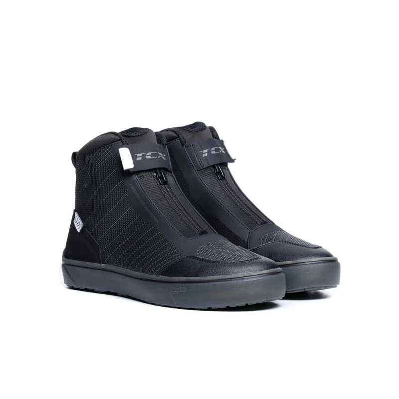 TCX - Ikasu 2 Wp, Waterproof Urban Motorbike Shoes, for Man, Black/White, 46