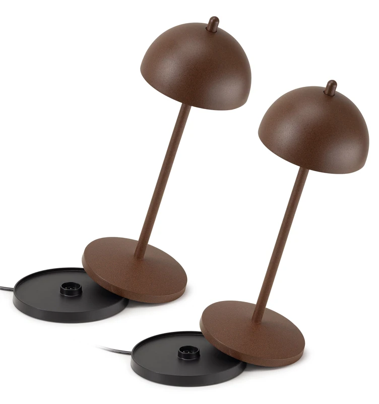 LA VILLE LUMIERE EvaG Set of 2 Wireless LED Table Lamps
