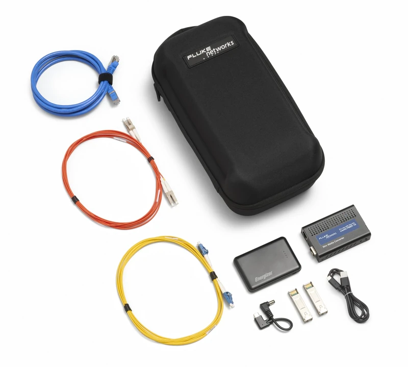 Fluke Networks 1G Fiber Media Converter Kit for LinkIQ