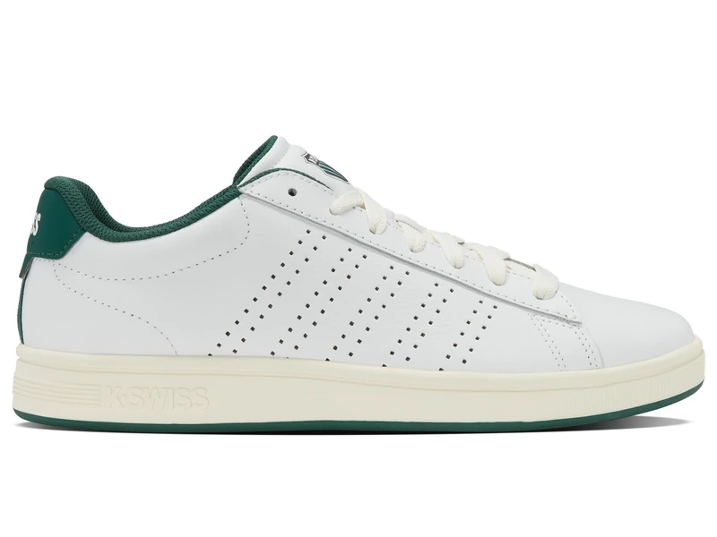 K-Swiss Men's Court Base II Trainers, White, 47 EU