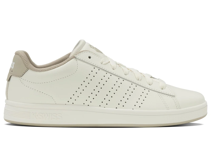 K-Swiss Men's Court Base II Trainers, White, 8 UK