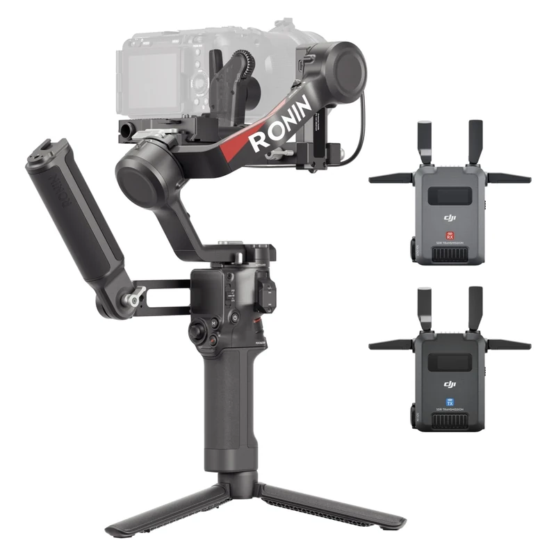 DJI RS 4 Combo, 3-Axis Gimbal Stabilizer for DSLR and Mirrorless Cameras Canon/Sony/Panasonic/Nikon/Fujifilm, Native Vertical Shooting, 2-Mode Switch Joystick, Focus Pro Motor, SDR Transmission Combo