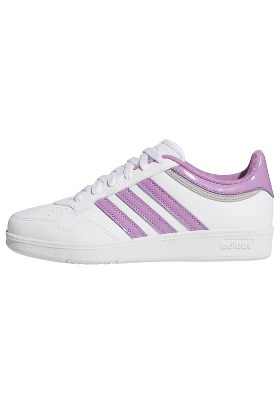 adidas Women's Hoops 4.0 W Shoes, FTWR White/preloved Purple/Grey Two, 9 UK