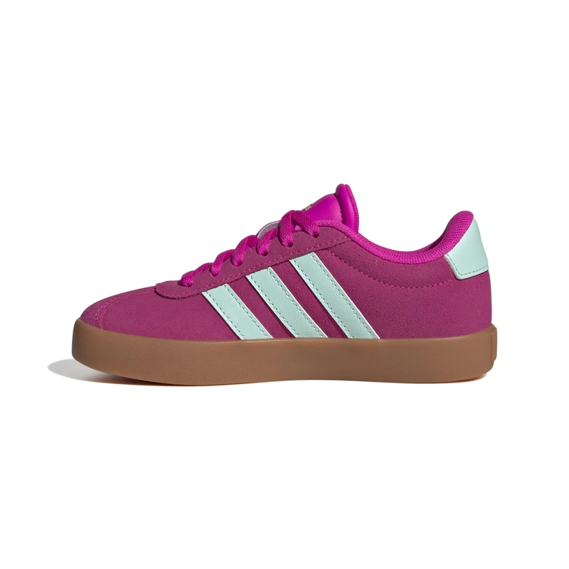 adidas Vl Court 3.0 Shoes Kids, Shock Pink/semi Flash Aqua/Lucid Lemon, 13 UK Child