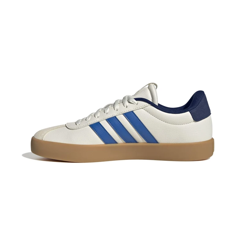 adidas Men's VL Court 3.0 Shoes, core White/Bright Royal/Dark Blue, 12 UK