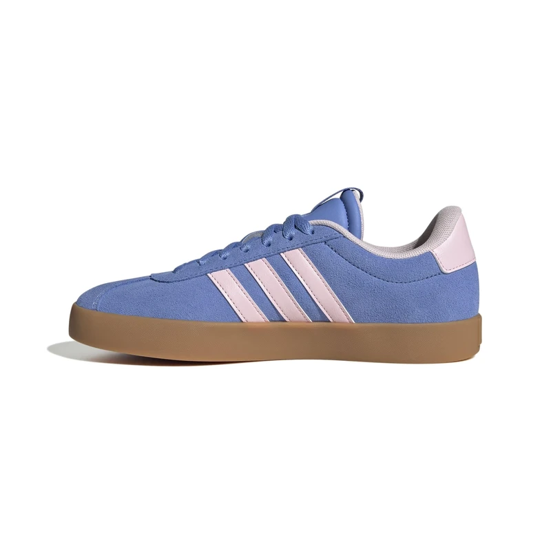adidas Women's VL Court 3.0 Shoes, Blue Fusion/Clear Pink/Silver met., 6 UK