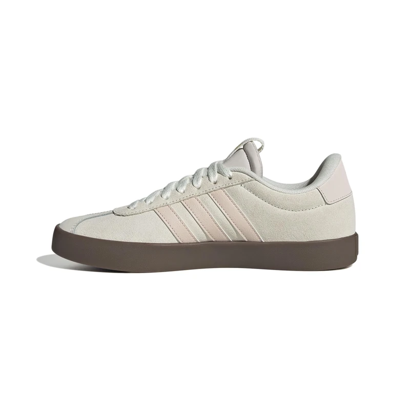 adidas Women's VL Court 3.0 Shoes, Off White/Wonder Quartz/Gold met., 3.5 UK