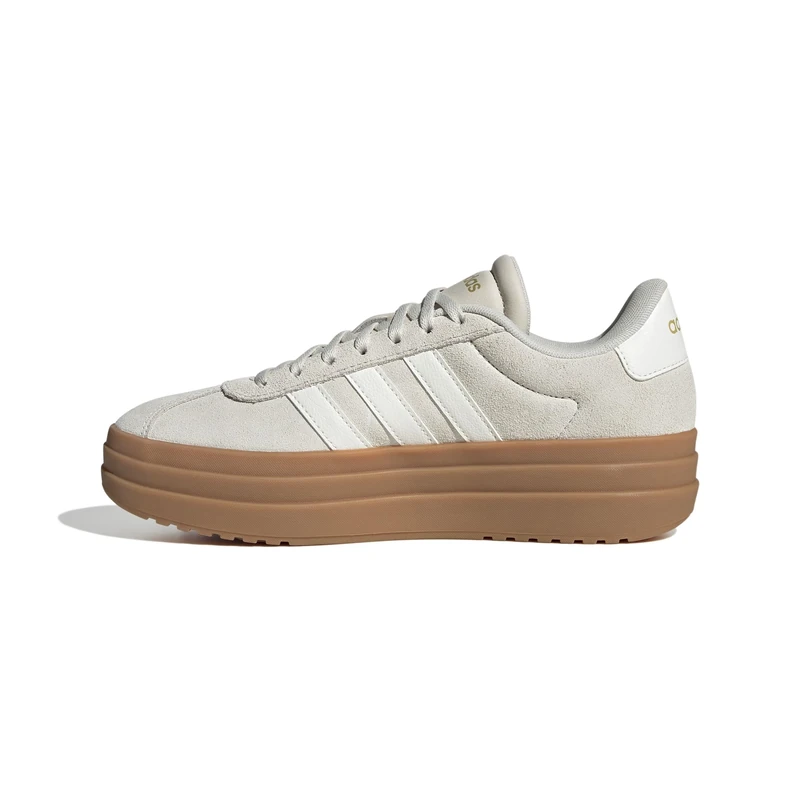 adidas Women's VL Court Bold Shoes, Alumina/core white/GUM10, 8 UK