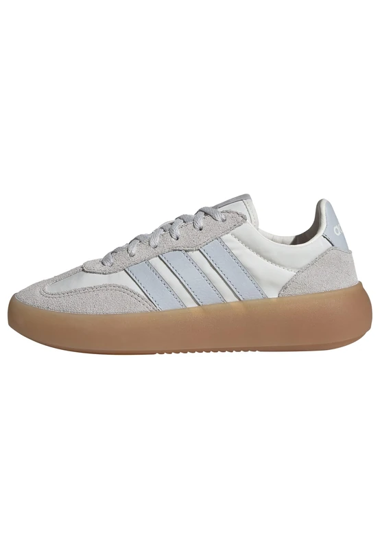 adidas Unisex Kids BARREDA Decode Shoes Junior, Core White/Halo Blue/Grey One, 4 UK