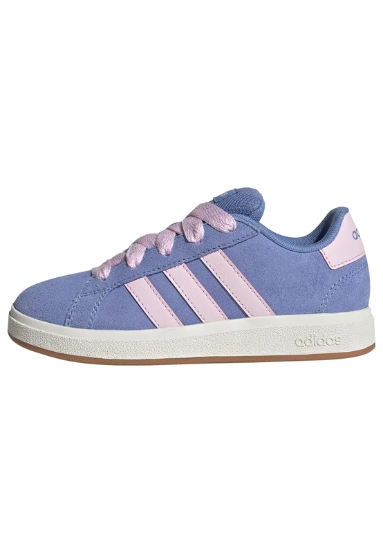 adidas Unisex Kids Grand Court 00s Shoes Kids, Blue Fusion/Clear Pink/core White, 5 UK