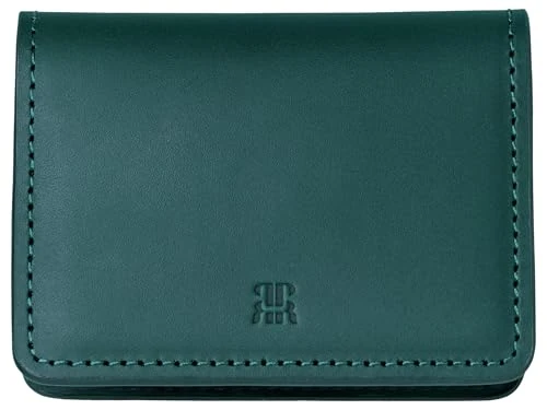 Paradise Row, Leather Wallet, Forest Green