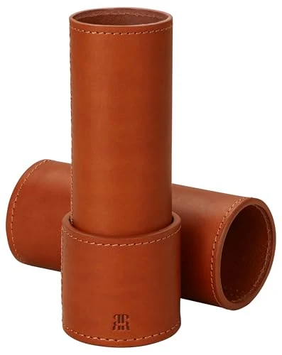 Paradise Row, Leather Pencil Case, Whisky Tan