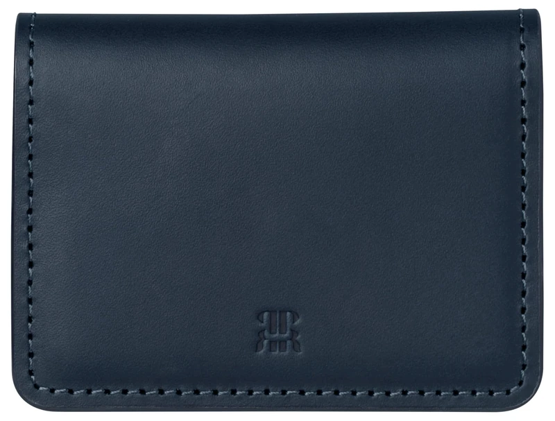 Paradise Row, Leather Wallet, Petroleum Blue