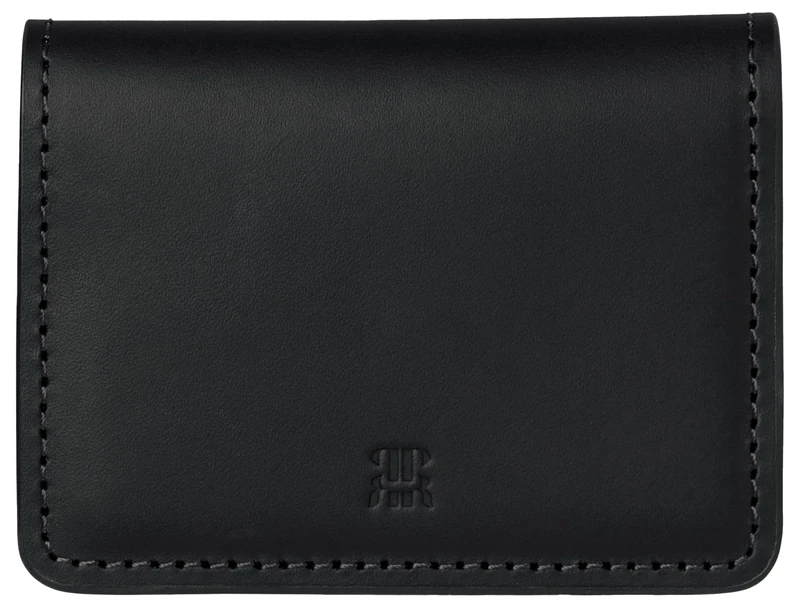 Paradise Row, Leather Wallet, Midnight Black