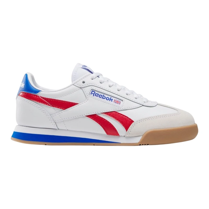 Reebok CAMPIO XT Sneaker, White/Vector RED/Optimum Blue/Gum, 5.5 UK