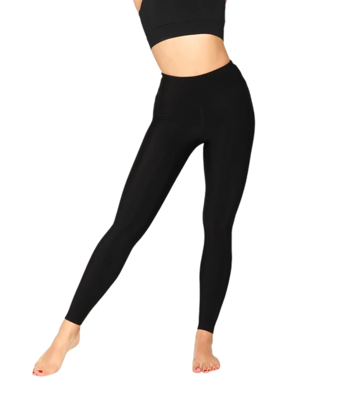 SISTERS Woman's Leggings Thermal, ALFA Black, Black Color, Medium Size