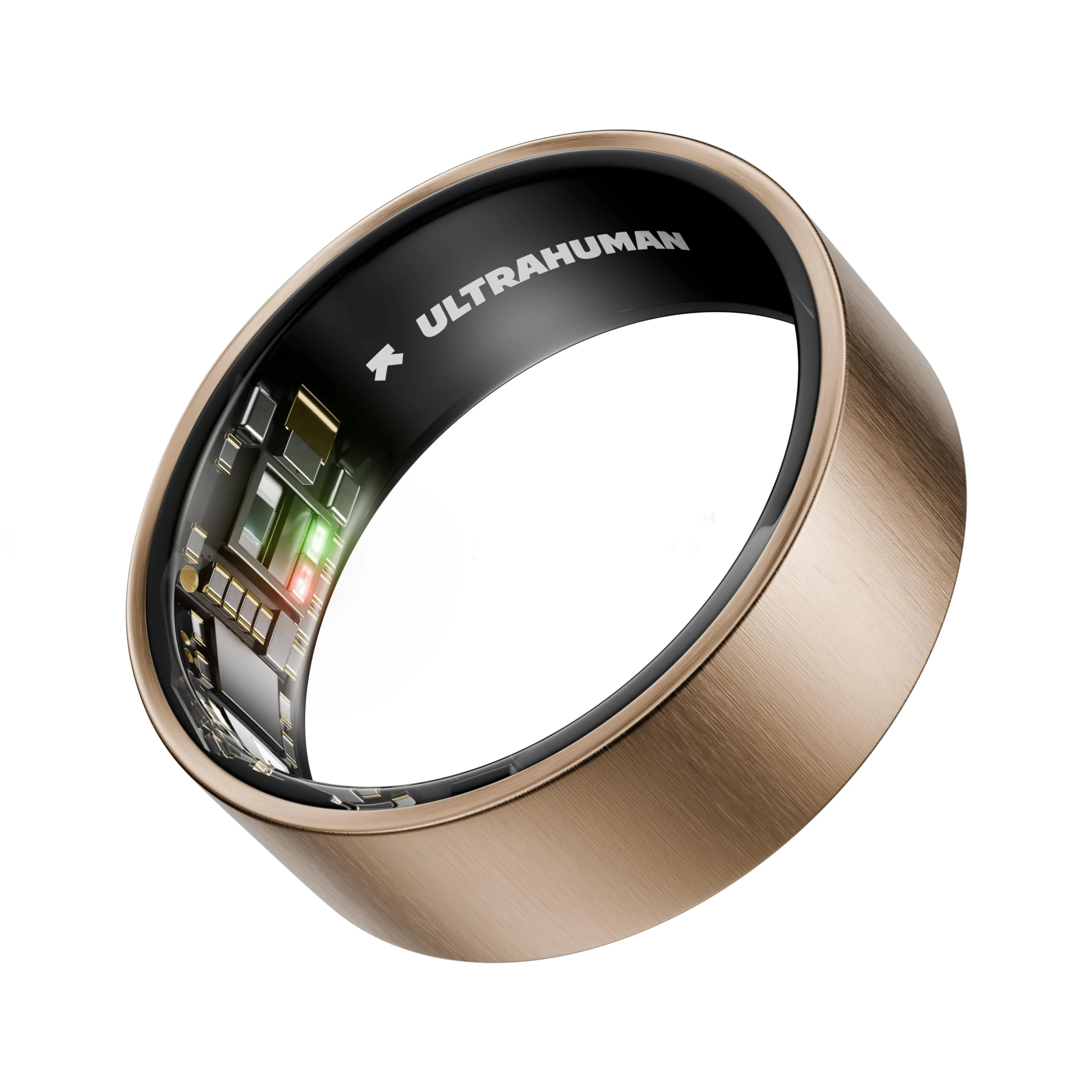 ULTRAHUMAN Ring AIR - Brushed Rose Gold - Size 11 - Smart Ring | No Monthly Subscription | Size First with Sizing Kit | Sleep Tracking Wearable - Heart Rate - Fitness Tracker