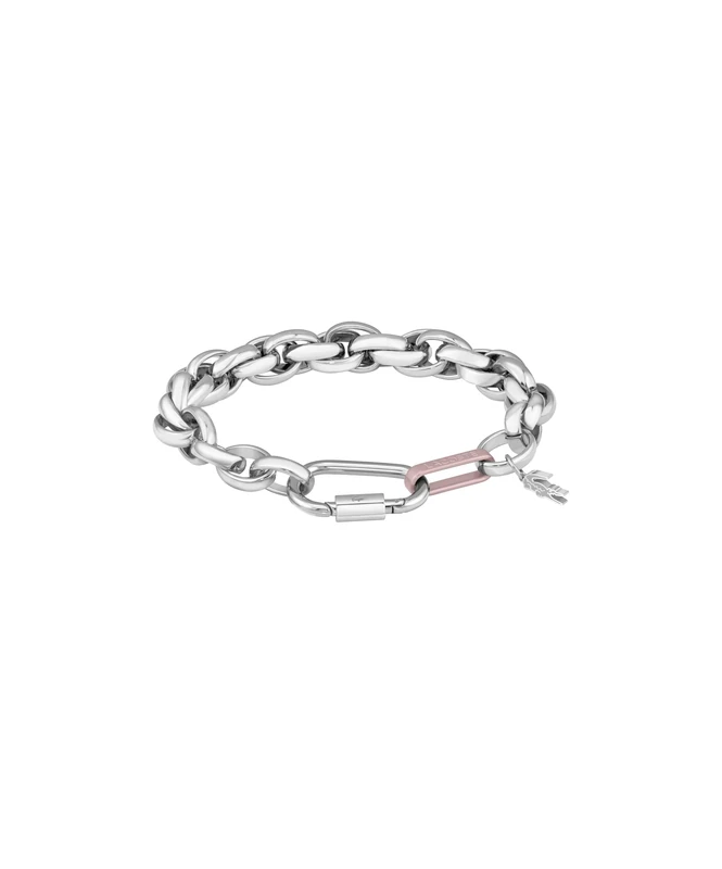 Lacoste Women's AUDACIA Collection Chain Bracelet in Stainless Steel - 2040366