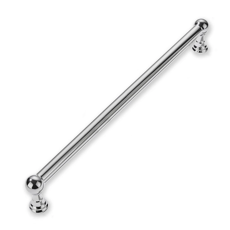 CABDM 1 Pack Appliance Pull 18 Inch Solid Kitchen Cabinet Handles Polished Chrome Cabinet Pulls Modern Drawer Pulls Cabinet Hardware Kitchen Handles for Cabinets Cupboard Handles