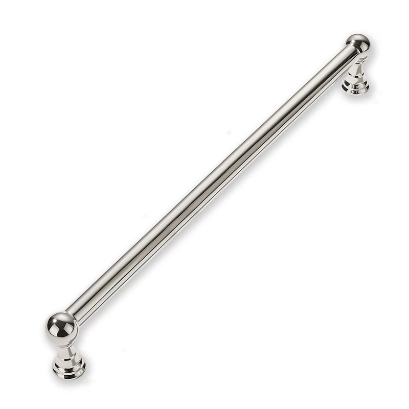 CABDM 1 Pack Appliance Pull 18 Inch Solid Kitchen Cabinet Handles Polished Nickel Cabinet Pulls Drawer Pulls Cabinet Hardware Kitchen Handles for Cabinets Cupboard Handles