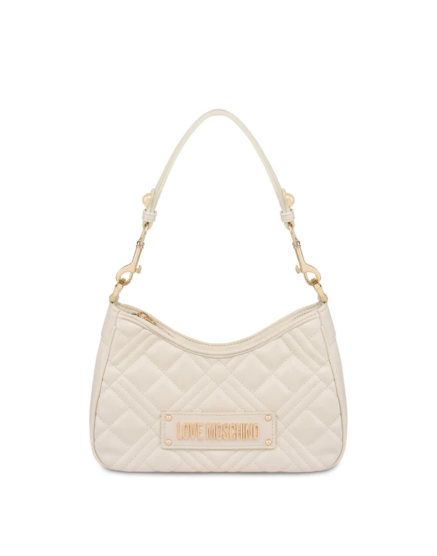 Love Moschino Women Jc4152pp1nla0110 Bag, Ivory (RAL 1013), 25X17X6