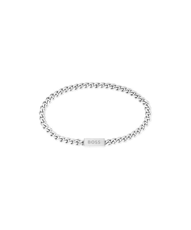 BOSS Jewelry Men's CHAIN FOR HIM Collection Chain Bracelet in Stainless Steel - 1580556M