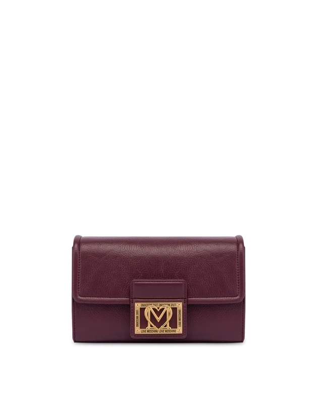 Love Moschino Women Jc4093pp1nli0552 Bag, Wine, 23X14,5X5