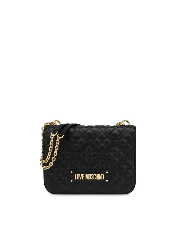 Love Moschino JC4000PP1NLA0000 Women's Quilted Black Bag