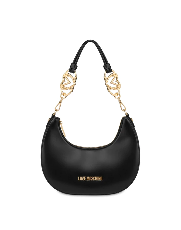 Love Moschino Art JC4048PP1NL Women's Handbag, Black, 28X19X9