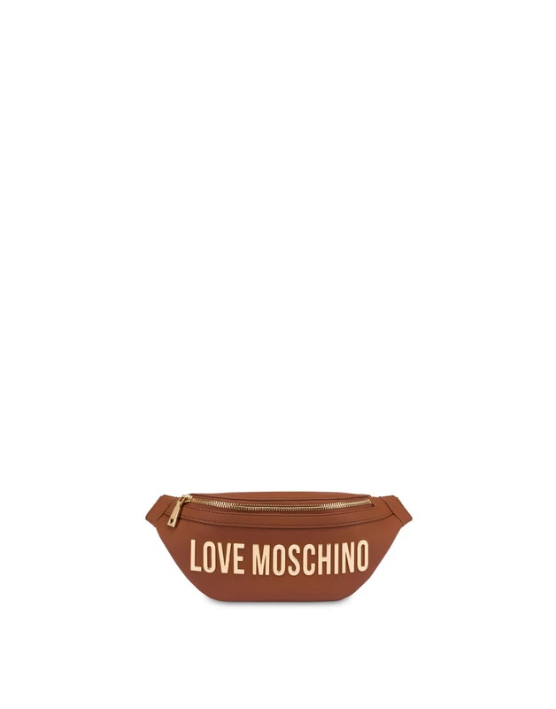 Love Moschino Women Jc4195pp1nkd0312 Fanny Pack, Chestnut, 26X12X6