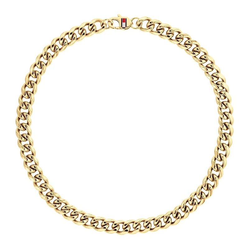 Tommy Hilfiger Jewelry Men's Chain Necklace in Yellow Gold - 2790605