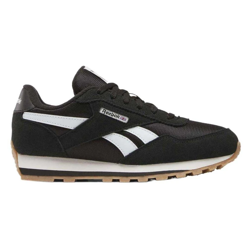 Reebok Classic AZ Sneaker, Washed Black/Black/Chalk, 3 UK