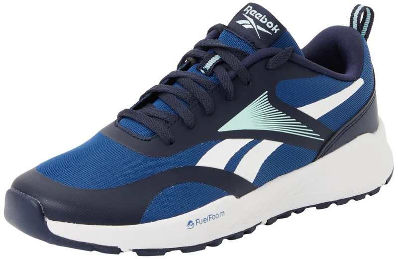 Reebok Energy Run Trainers, Vector Navy/Twilight Blue/Glitter Aqua, 31 EU, Vectornavy Twilightblue Glitchaqua, 12.5 UK Child