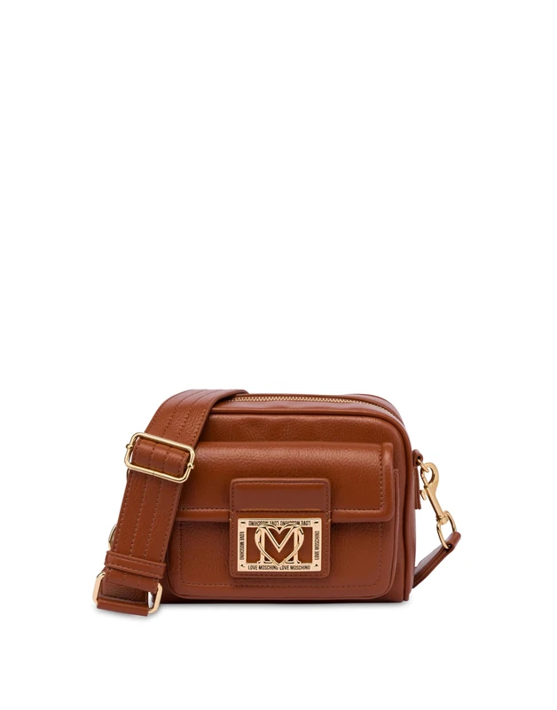 Love Moschino JC4092PP1NLI0312, Women's Bag, Chestnut, One Size, Chestnut, 14X18X8