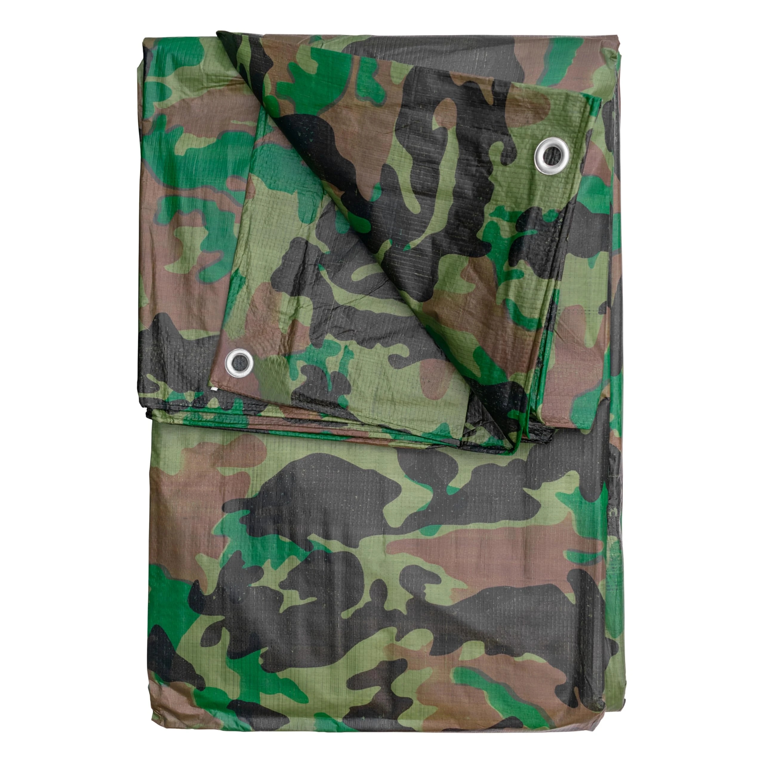 Tarpaulin All-Purpose Waterproof Strong & Durable Tarp for Home, Garden, Roof, and Outdoor Use (90GSM), 10 x 12 m) Camo Green