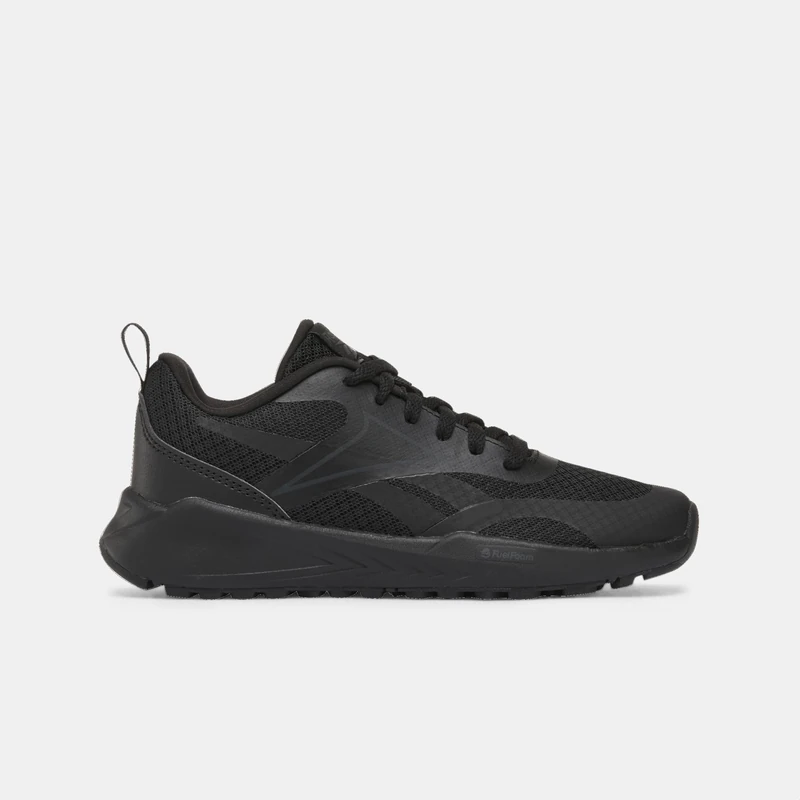 Reebok ENERGEN Run Trainers, Black/Black/Grey 6, 31.5 EU, Black Black Grey 6, 13 UK Child - Image 1